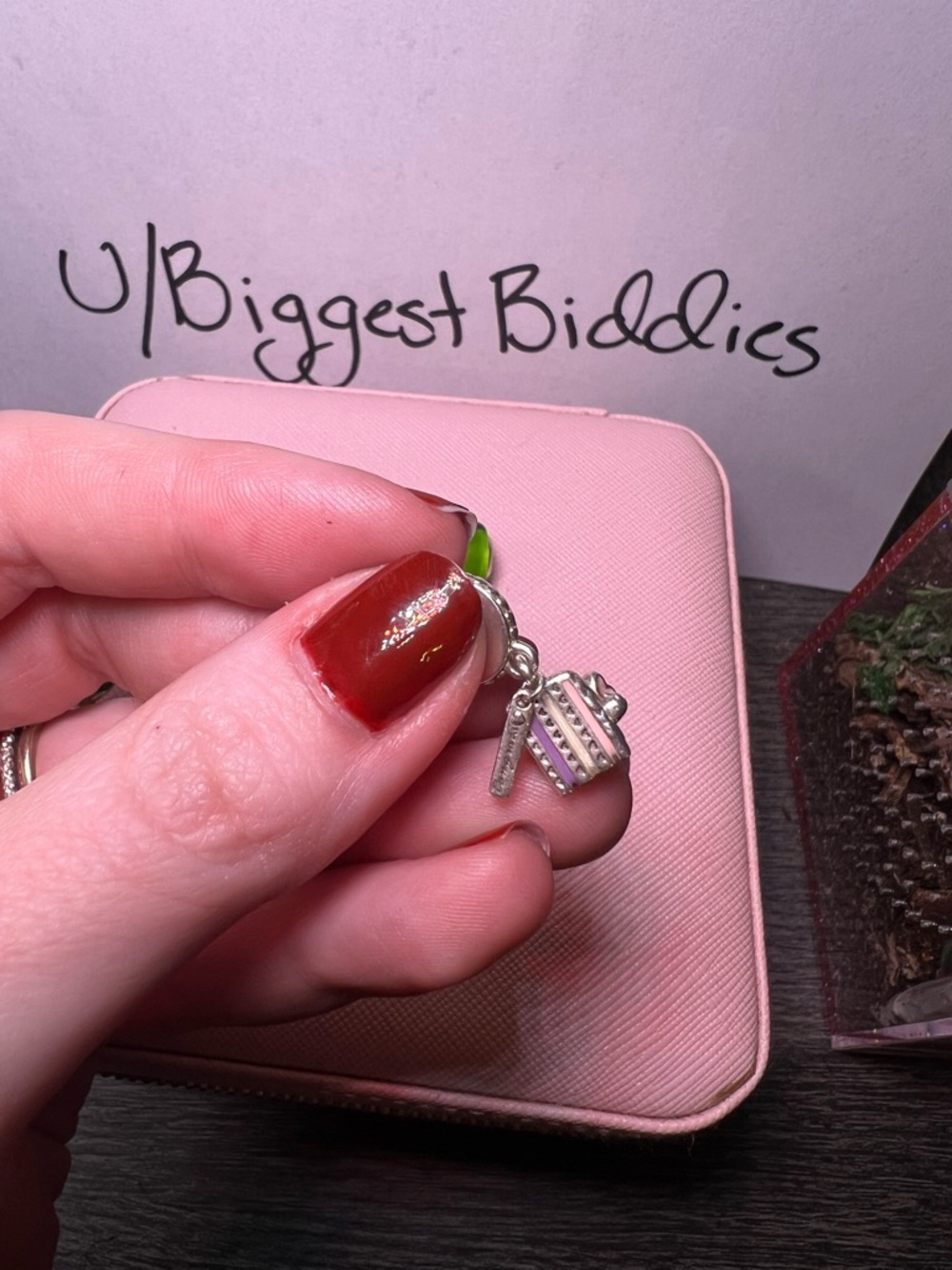 PANDORA Cake slice charm